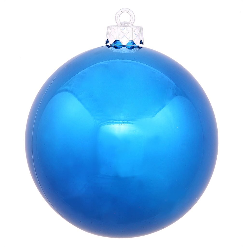 Foto 2 pulgar | Adorno Para Árbol De Navidad Vickerman 34831-3, Bola Azul Brillante - Venta Internacional.