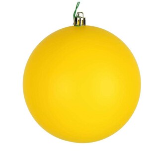 Foto 1 | Adorno Para Árbol De Navidad Vickerman 623985-2.4 Amarillo Mate - Venta Internacional.
