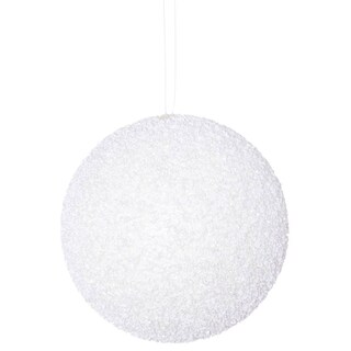 Foto 1 | Adorno Para Árbol De Navidad Vickerman 532232-6, Bola Con Cuentas Blancas - Venta Internacional.