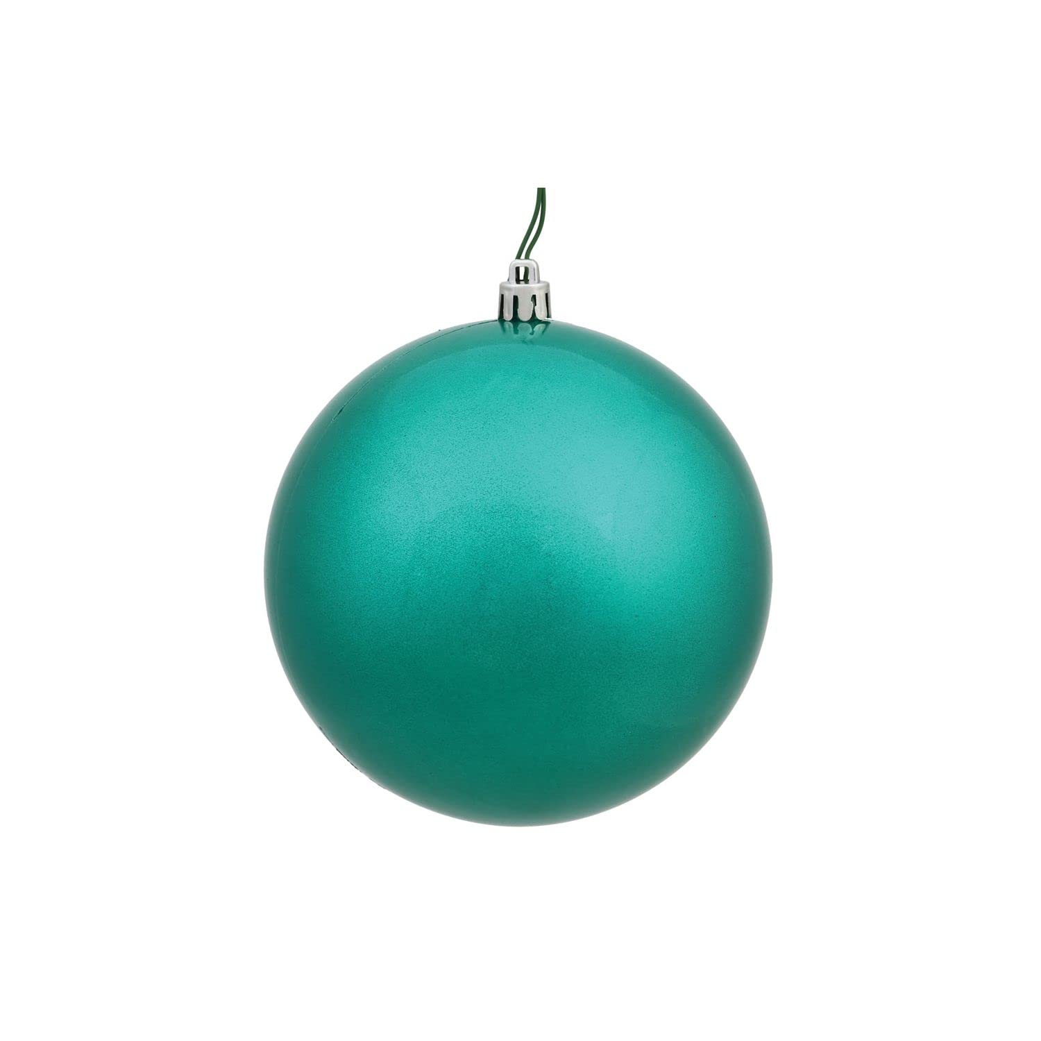 Adorno Para Árbol De Navidad, Bola De Caramelo Vickerman, Color Verde Azulado, Paquete De 6 - Venta Internacional.