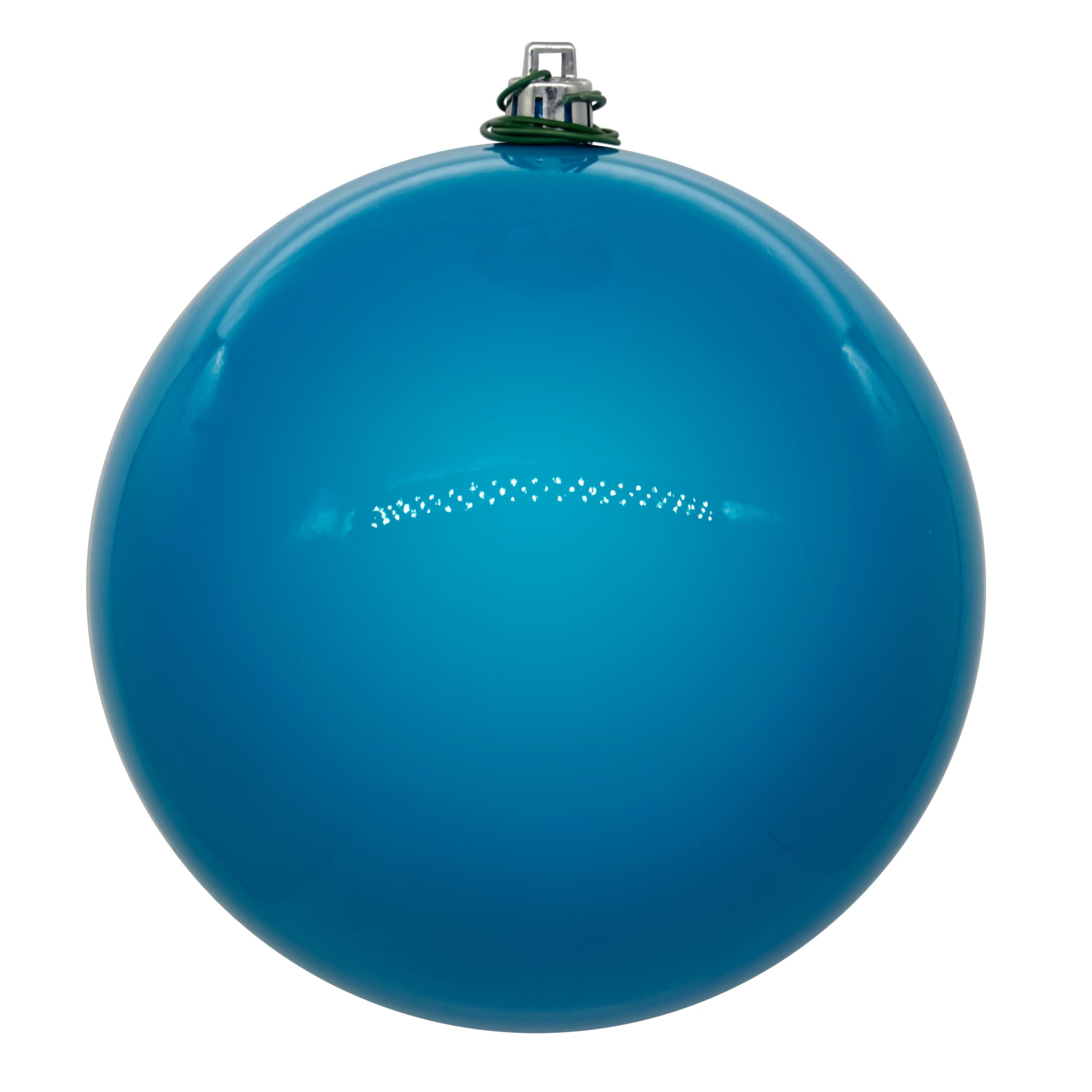 Foto 1 | Bola Perforada Uv Con Perla Turquesa Ornament Vickerman De 10 Cm - Venta Internacional.