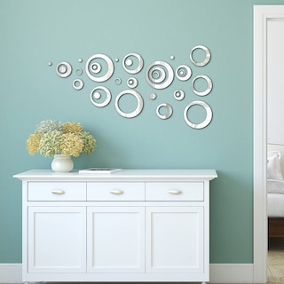 Foto 6 | Juego de Pegatinas de Espejo Circular 32 Unidades- Venta Internacional