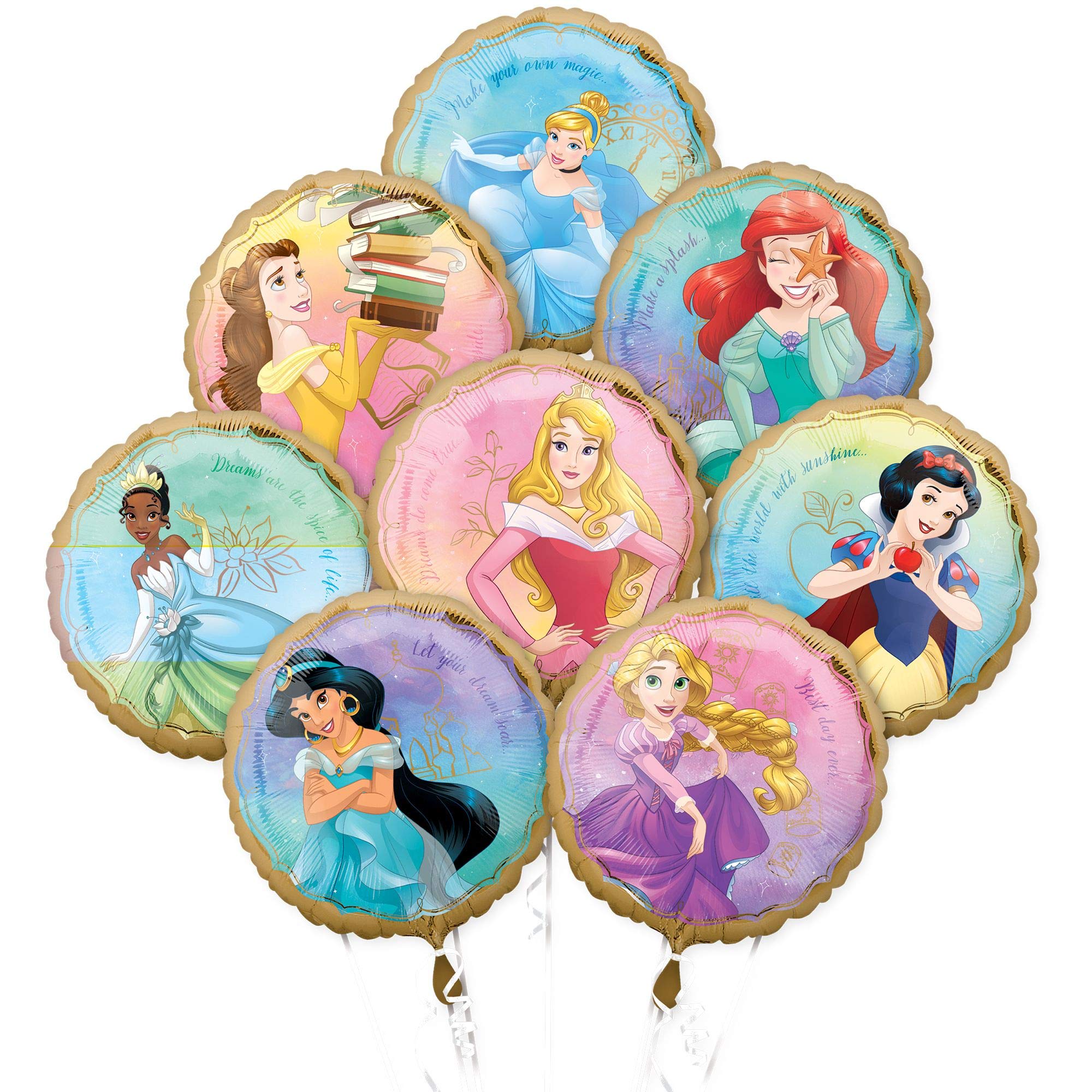 Foto 2 pulgar | Ramo De Globos Mayflower Products Anagram Princess Medium - Venta Internacional.