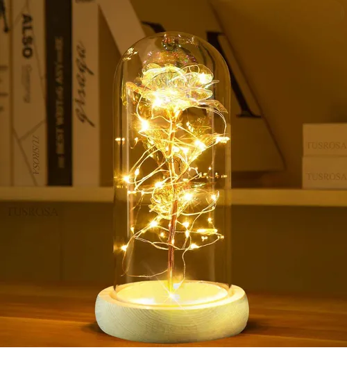 Foto 2 | Xtellar Rosa Eterna Colorida Con Luces Led - Regalo Perfecto Para Todas Las Ocasiones