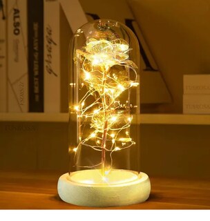 Foto 2 | Xtellar Rosa Eterna Colorida Con Luces Led - Regalo Perfecto Para Todas Las Ocasiones