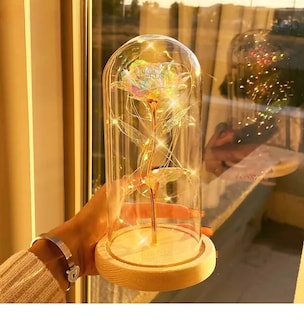 Foto 4 | Xtellar Rosa Eterna Colorida Con Luces Led - Regalo Perfecto Para Todas Las Ocasiones