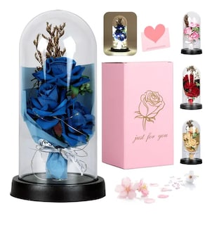 Foto 1 | Xtellar Rosa Eterna Artificiales Iluminada, Regalo Para Mujer Ideal