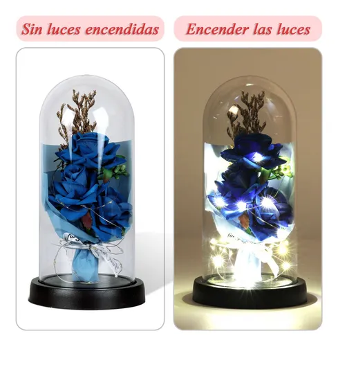 Foto 2 | Xtellar Rosa Eterna Artificiales Iluminada, Regalo Para Mujer Ideal