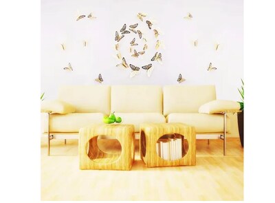 Foto 4 | Xtellar Set De 36 Mariposas Decorativas En 3d, Decoración De Pared En Estilo Metálico Deluxe