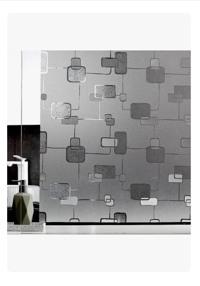Foto 2 pulgar | Privacidad Xtellar Película Para Ventanas Vinilos Decorativos Vidrio Cuadrados Creativos
