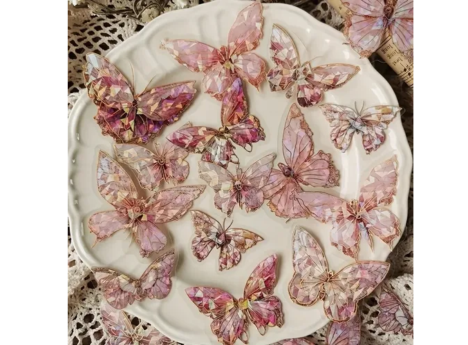 Foto 1 | Xtellar Mariposas 3d De Pared Decorativas - Vinilos Luminosos Para Hogar, Set De 80 Piezas