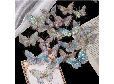 Foto 2 | Xtellar Vinilos Decorativos De Mariposas 3d, Set De 80 Piezas, Colores Variados Para La Decoración Elegante De Tu Hogar