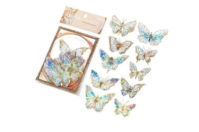 Foto 3 | Xtellar Vinilos Decorativos De Mariposas 3d, Set De 80 Piezas, Colores Variados Para La Decoración Elegante De Tu Hogar