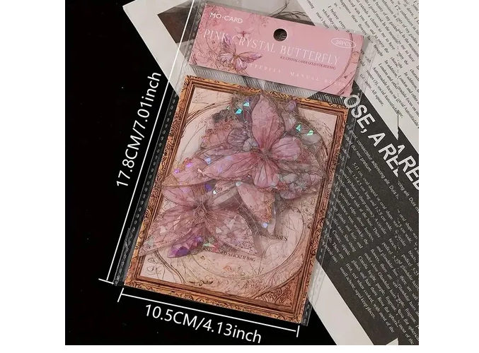 Foto 6 pulgar | Xtellar Vinilos Decorativos De Mariposas 3d, Set De 80 Piezas, Colores Variados Para La Decoración Elegante De Tu Hogar