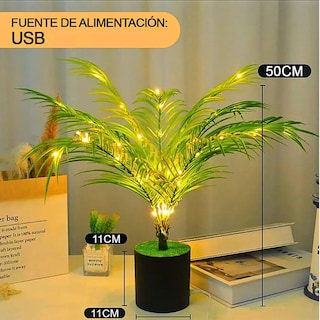Foto 4 | Árbol Con Luces Led Para Decorar De 45cm