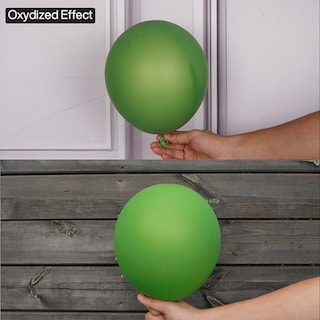 Foto 3 | Balloon Partywoo, Color Verde Manzana Metalizado, 12 Pulgadas, 51 Unidades - Venta Internacional.