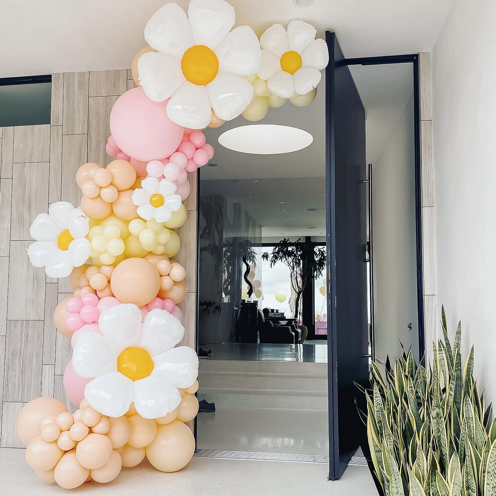 Foto 5 pulgar | Juego De Globos Rubfac De Látex Naranja Pastel, 129 Unidades Con Cinta Adhesiva - Venta Internacional.