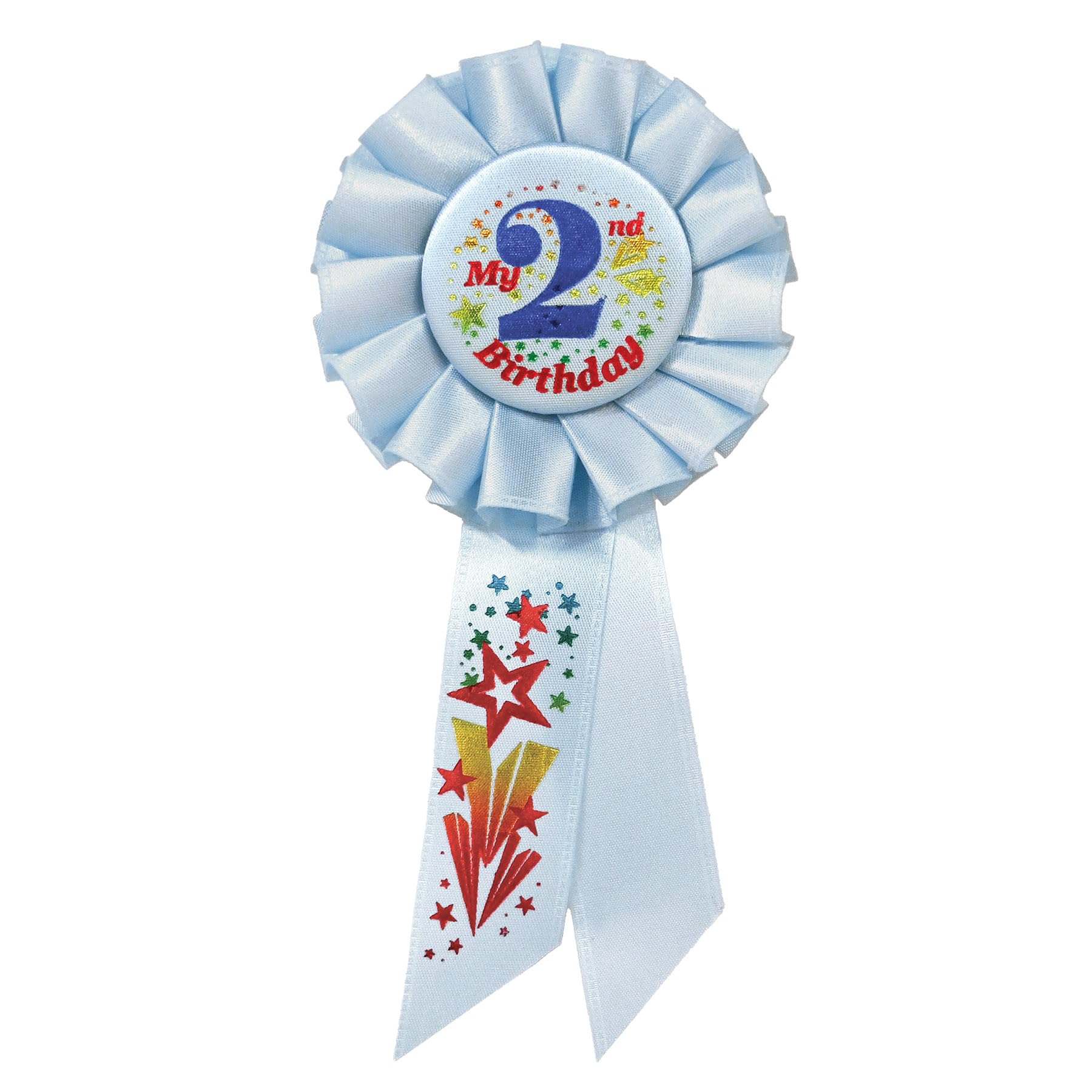 Foto 1 | Accesorio De Fiesta Azul Rosette Beistle My 2nd Birthday - Venta Internacional.