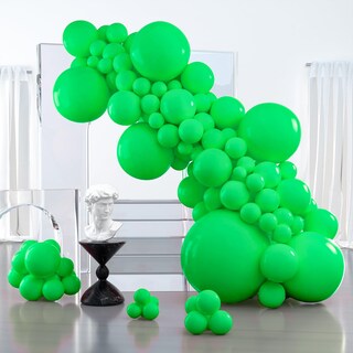 Foto 1 | Balloon Partywoo, Color Verde Malaquita, 127 Unidades, Diferentes Tamaños - Venta Internacional.