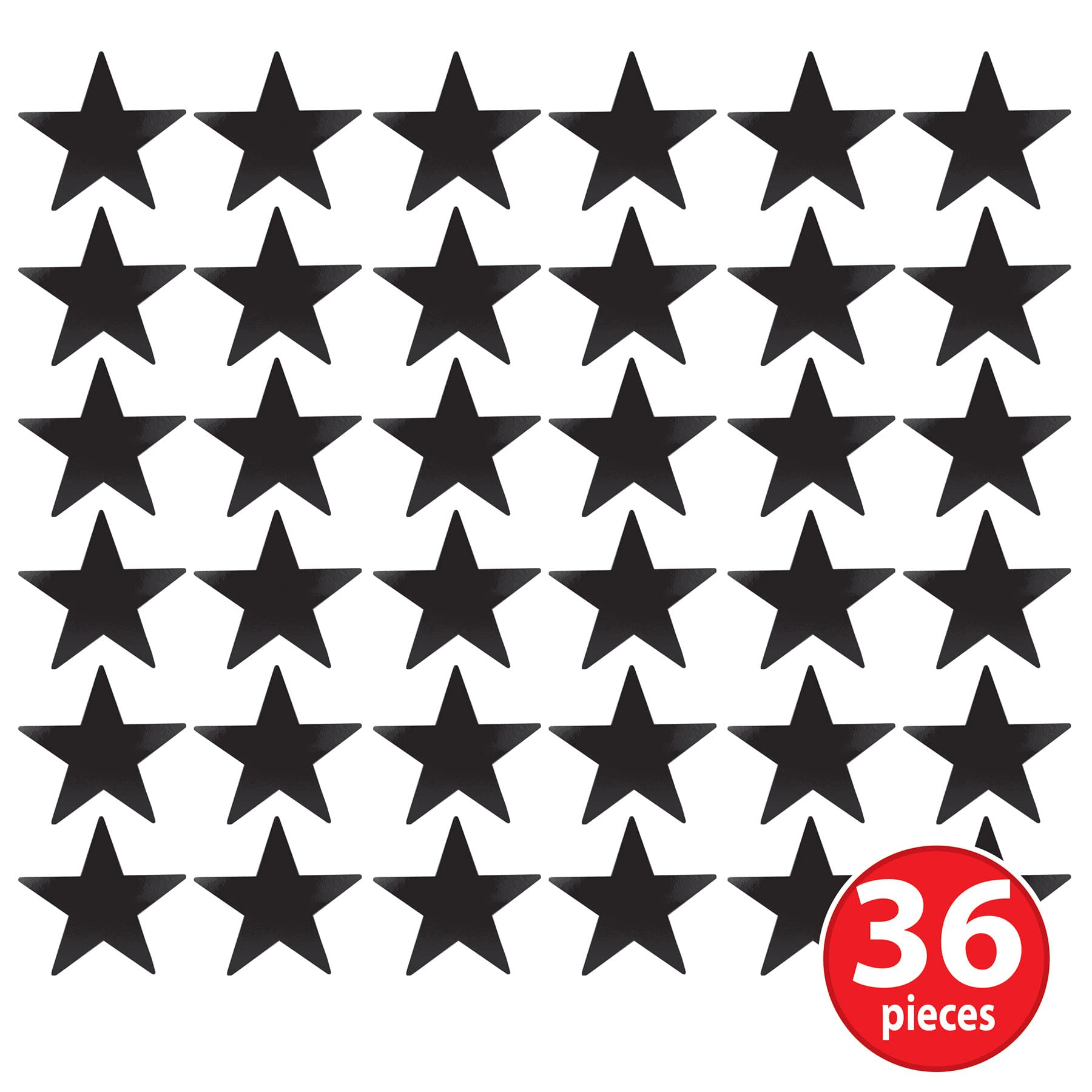 Foto 4 | Beistle Con Forma De Estrella De Aluminio Recortado, 36 Piezas, 23 Cm - Venta Internacional.