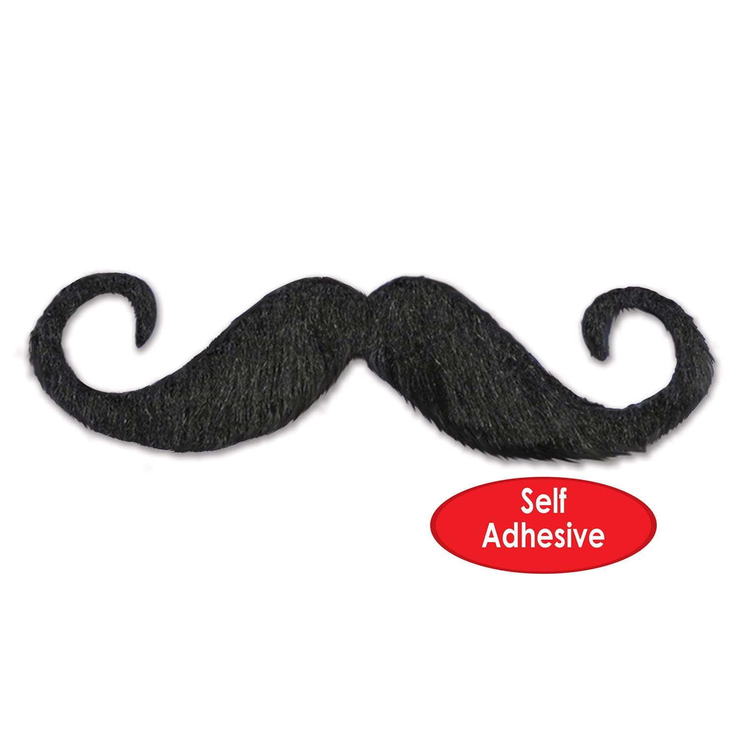 Foto 4 | Manillar Hairy 'staches Beistle, 6 Piezas, 5 Cm (negro) - Venta Internacional.