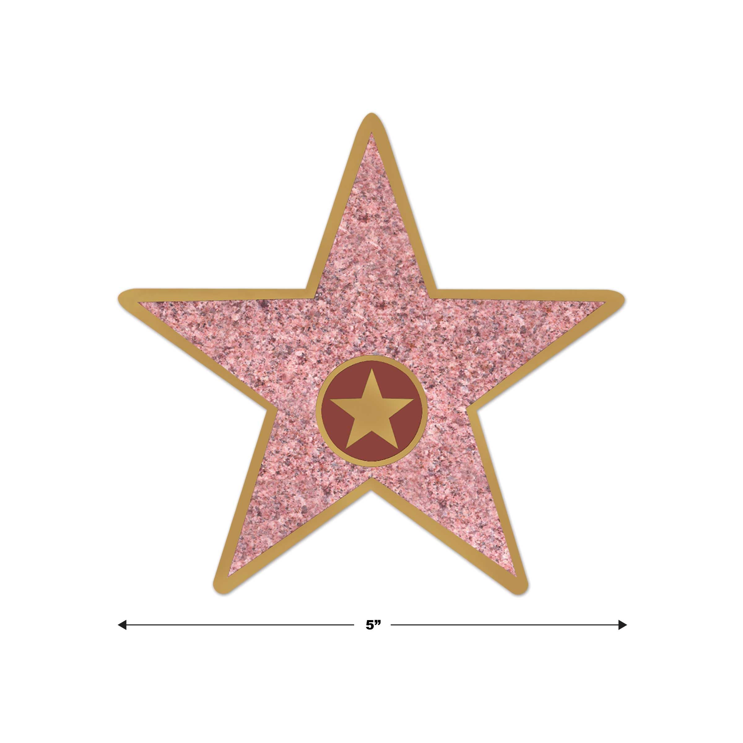 Foto 3 pulgar | Mini Paper Star Cutouts Beistle Movie Night Hollywood X30 - Venta Internacional.