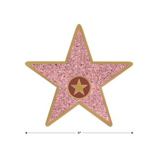 Foto 2 | Mini Paper Star Cutouts Beistle Movie Night Hollywood X30 - Venta Internacional.