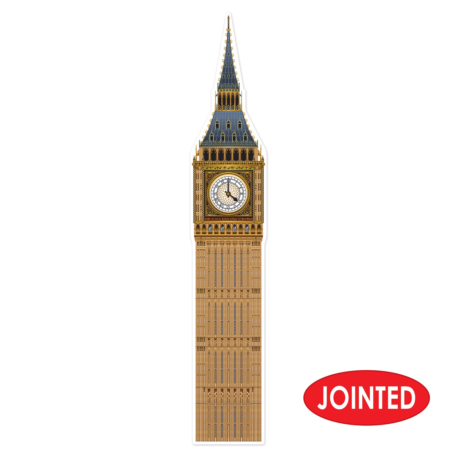 Foto 4 pulgar | Big Ben Articulado Cutouts Beistle, 2 Piezas, 180 Cm, Multicolor - Venta Internacional.