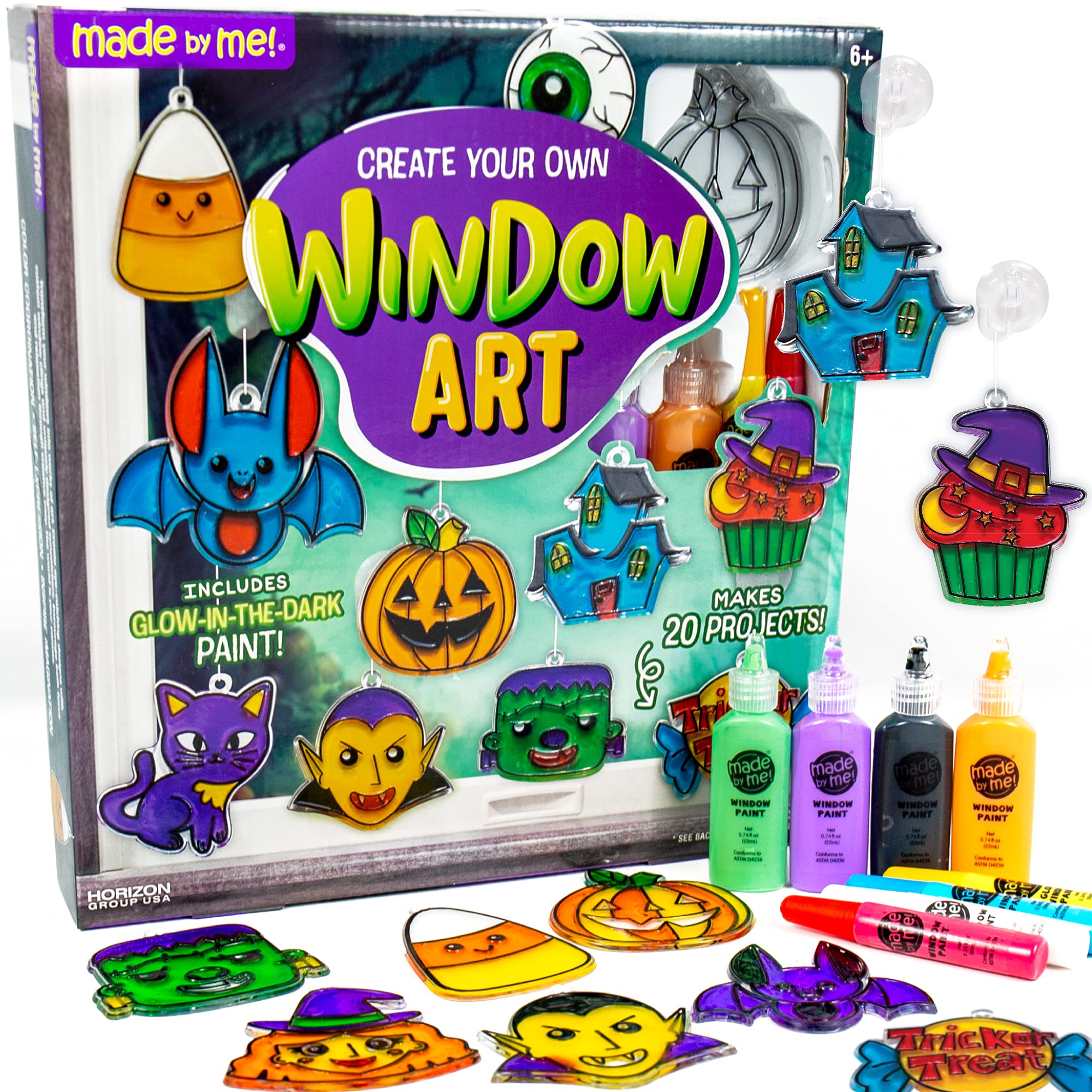 Foto 2 pulgar | Set De Arte Para Ventana Hecho Por Mí Para Crear Tu Propio Halloween - Venta Internacional.