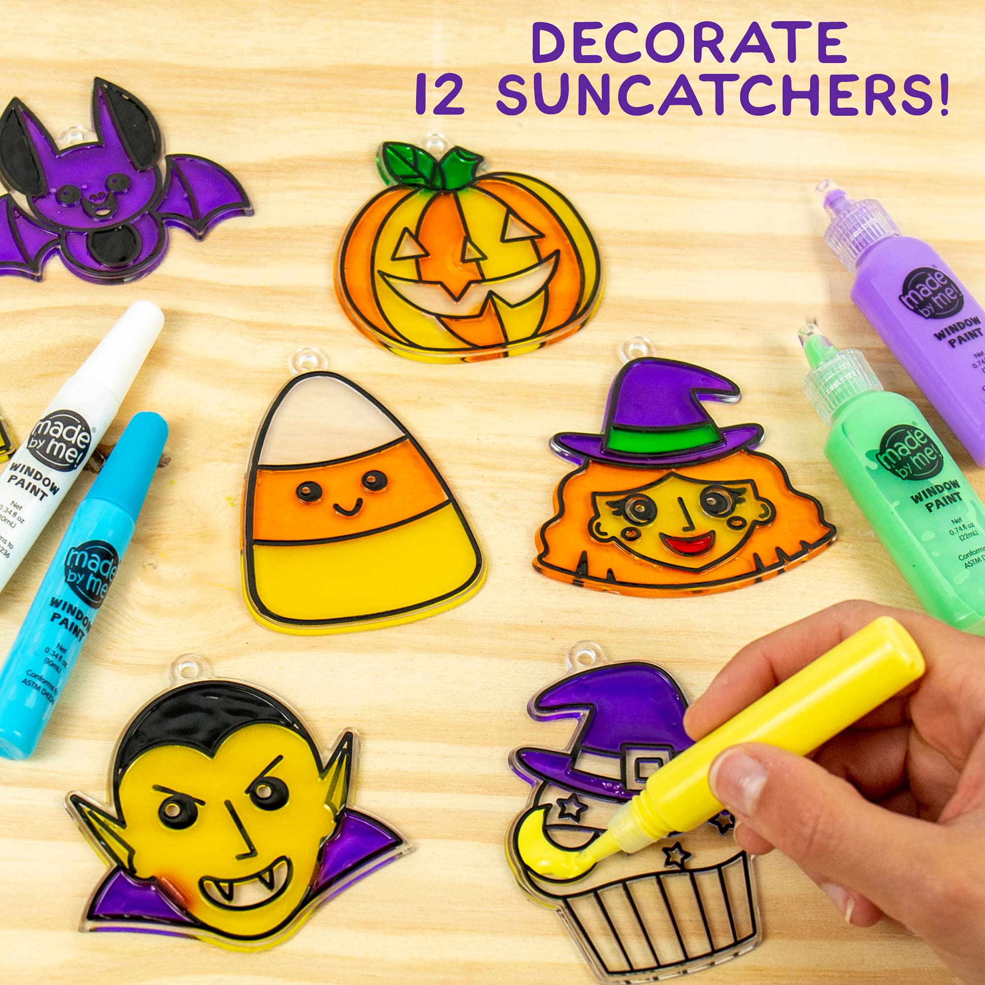 Foto 3 | Set De Arte Para Ventana Hecho Por Mí Para Crear Tu Propio Halloween - Venta Internacional.