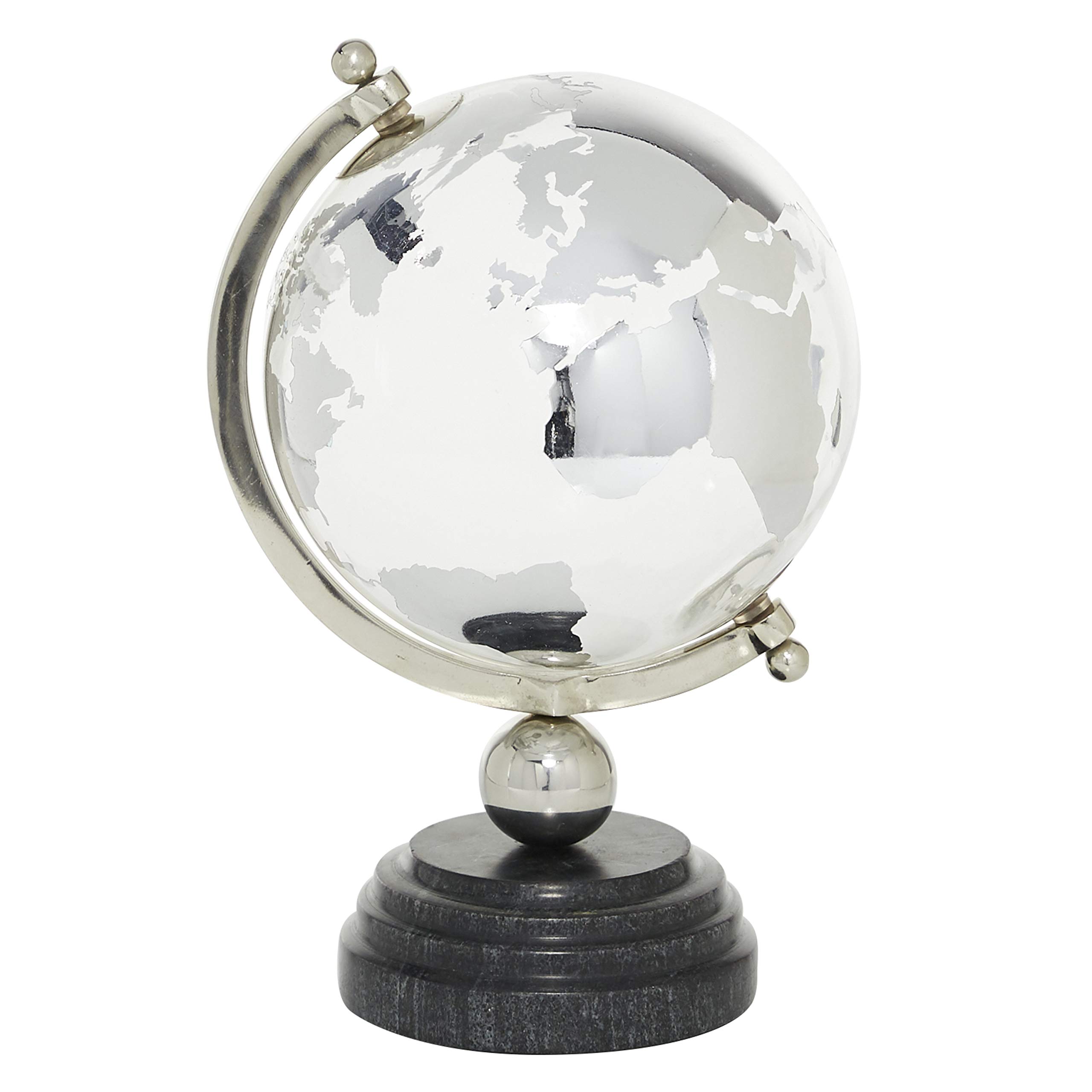 Foto 3 pulgar | Marble Globe Deco 79 Con Base De Mármol Y Base Negra De 13 Cm - Venta Internacional.