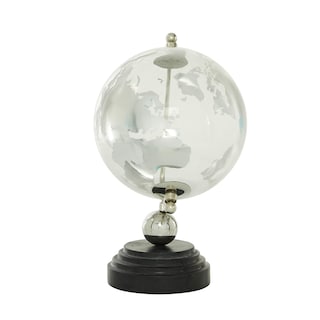 Foto 4 | Marble Globe Deco 79 Con Base De Mármol Y Base Negra De 13 Cm - Venta Internacional.