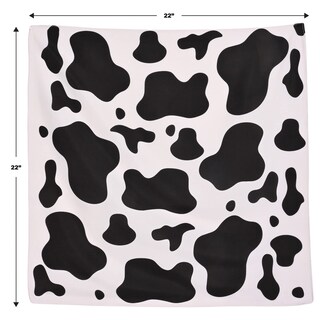 Foto 2 | Bandana Con Estampado De Vaca Beistle De Party Accessory (1 Unidad) - Venta Internacional.