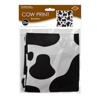 Foto 6 | Bandana Con Estampado De Vaca Beistle De Party Accessory (1 Unidad) - Venta Internacional.