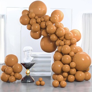 Foto 1 | Balloon Partywoo, Color Marrón Caramelo, 85 Unidades, Diferentes Tamaños - Venta Internacional.