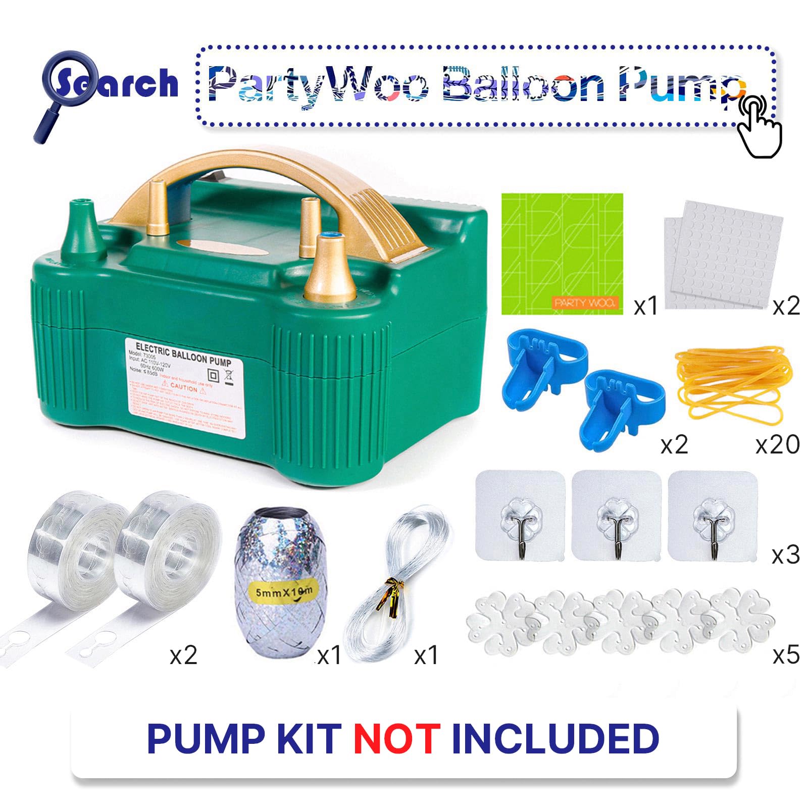 Foto 7 | Balloon Partywoo, Color Marrón Caramelo, 85 Unidades, Diferentes Tamaños - Venta Internacional.