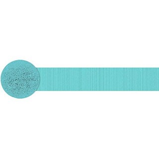 Foto 1 | Serpentina De Papel Crepé Amscan Crp Strmr De 81 Pies, Color Azul Huevo De Petirrojo - Venta Internacional.
