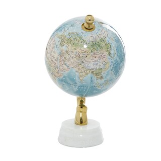Foto 7 | Globo Decorativo Deco 79 De Aluminio, Metal, Educativo, Azul - Venta Internacional.