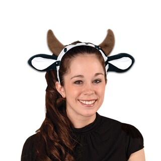 Foto 2 | Diadema Beistle Con Orejas Y Cuernos De Vaca, Tema De Granja - Venta Internacional.