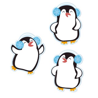 Foto 1 | Decoración De Aula Con Forma De Pingüinos Eureka, Papel Recortado, 36 Unidades - Venta Internacional.