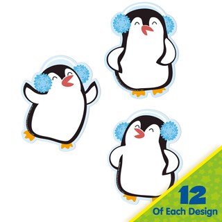 Foto 6 | Decoración De Aula Con Forma De Pingüinos Eureka, Papel Recortado, 36 Unidades - Venta Internacional.