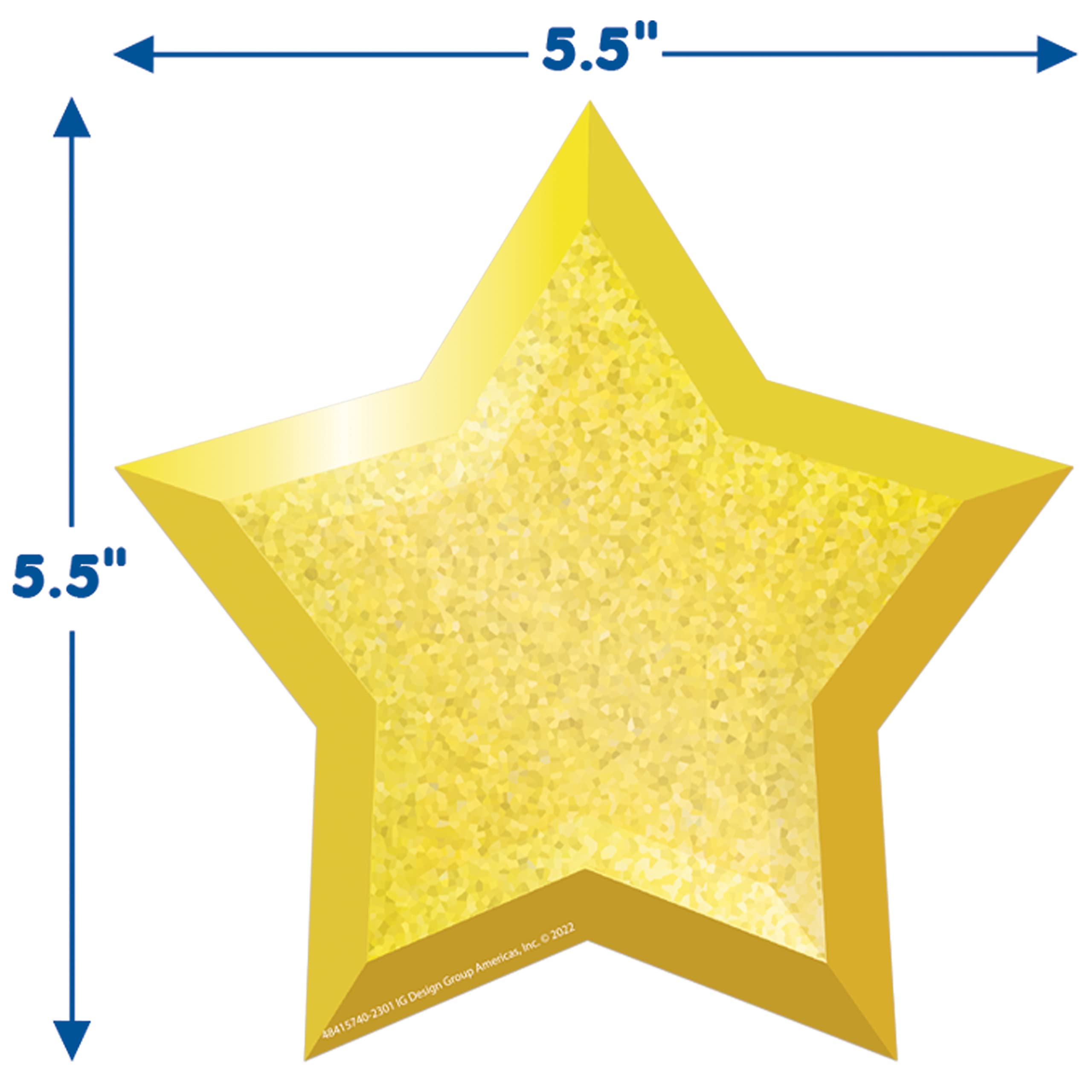 Foto 4 pulgar | Decoración De Aula Eureka Gold Star, Papel Recortado, 36 Unidades - Venta Internacional.