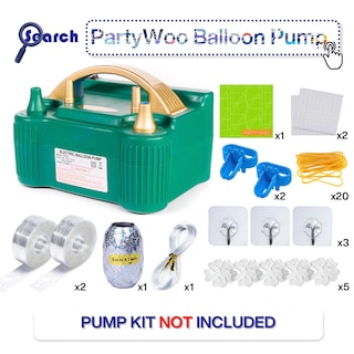 Foto 4 | Balloon Partywoo Nude-y103, Color Beige, 127 Unidades, Diferentes Tamaños - Venta Internacional.