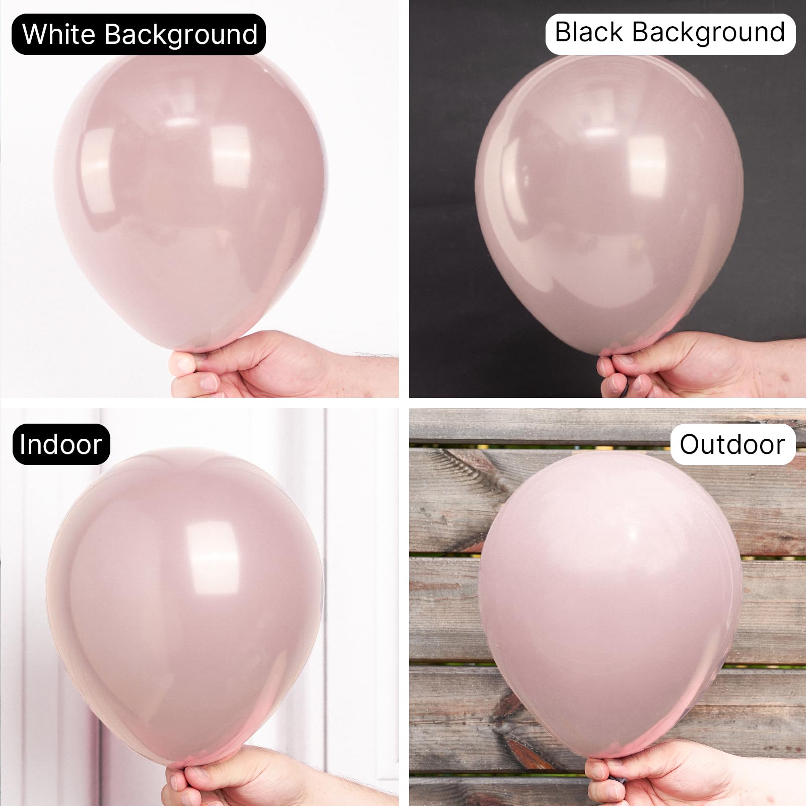 Foto 2 | Balloon Partywoo Boho Pink, 12 Pulgadas, 101 Unidades, Para Decoración - Venta Internacional.