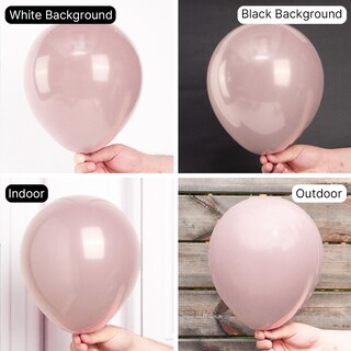 Foto 2 | Balloon Partywoo Boho Pink, 12 Pulgadas, 101 Unidades, Para Decoración - Venta Internacional.