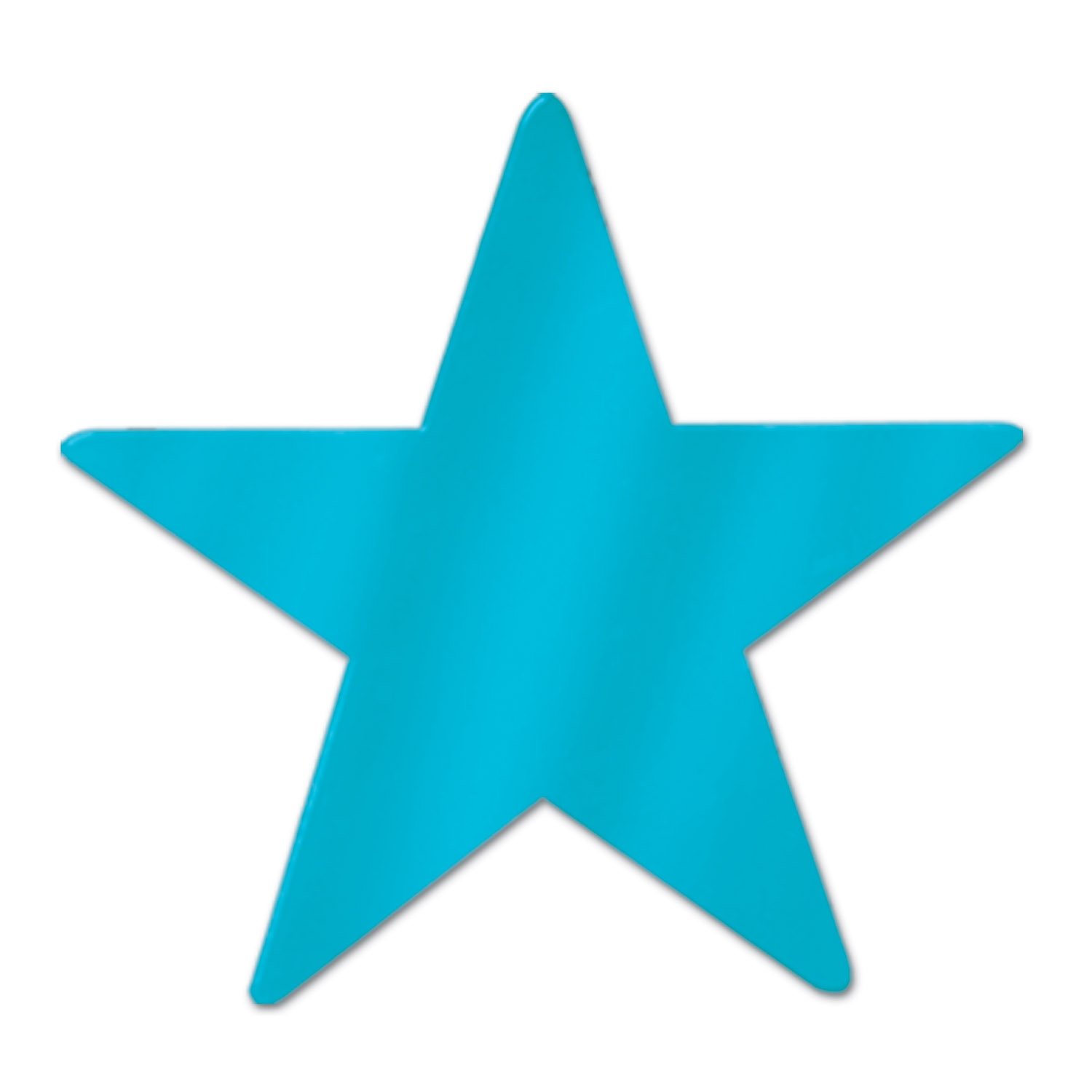 Foto 2 pulgar | Cutouts Beistle Turquesa Metallic Star, Paquete De 12 - Venta Internacional.