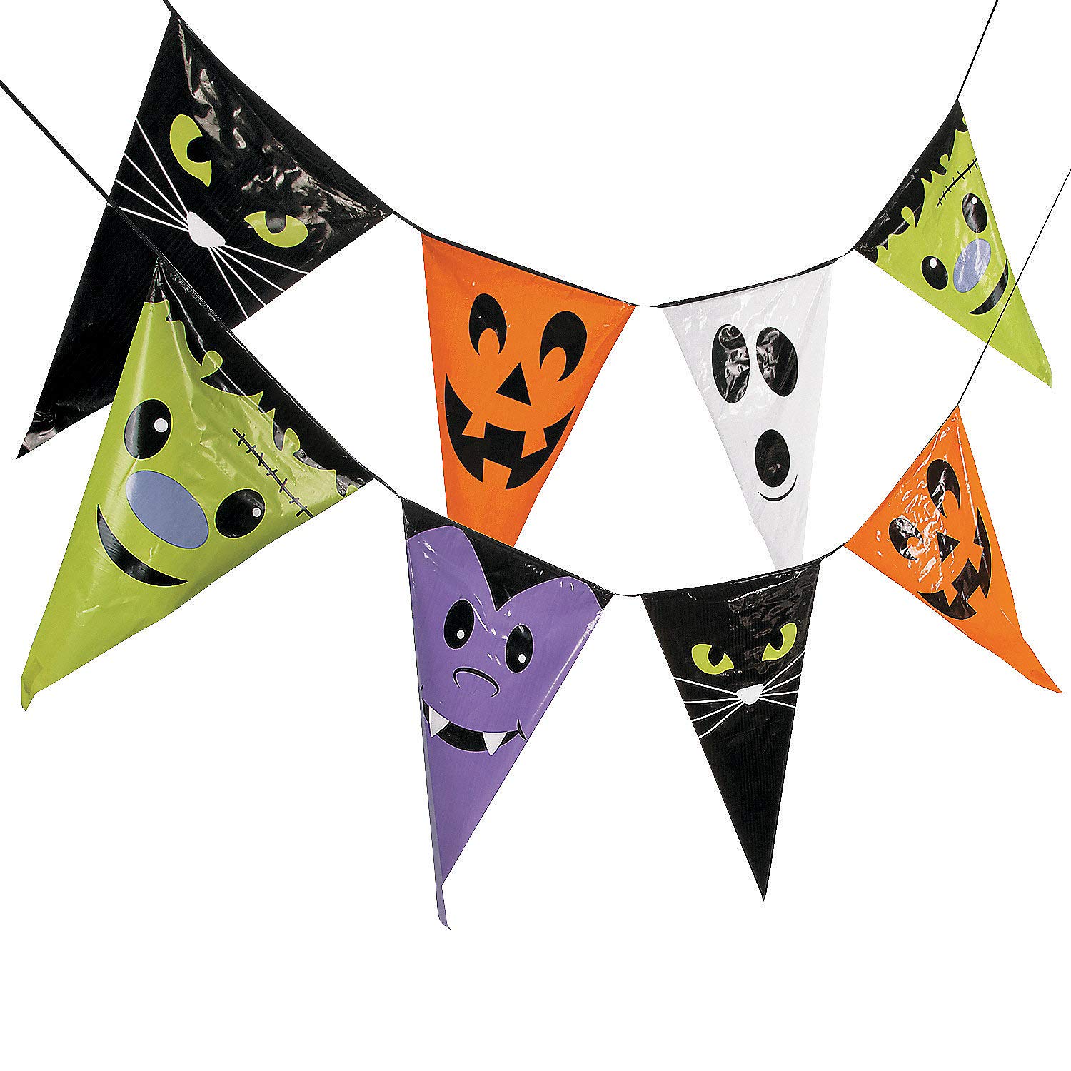 Foto 1 | Personajes De Halloween De Pennant Banner Fun Express De 7,3 M De Largo - Venta Internacional.
