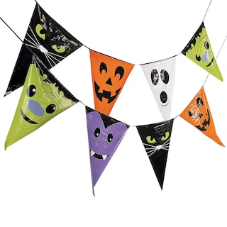 Foto 1 | Personajes De Halloween De Pennant Banner Fun Express De 7,3 M De Largo - Venta Internacional.