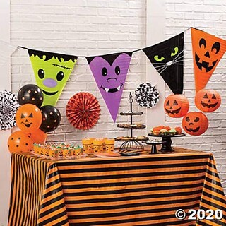 Foto 2 | Personajes De Halloween De Pennant Banner Fun Express De 7,3 M De Largo - Venta Internacional.