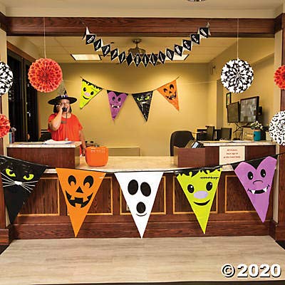 Foto 3 | Personajes De Halloween De Pennant Banner Fun Express De 7,3 M De Largo - Venta Internacional.